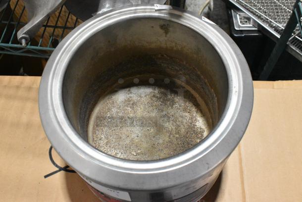 Nemco Stainless Steel Commercial Countertop Soup Kettle Food Warmer. 120 Volts, 1 Phase. Tested and Working! - Image 5 of 7