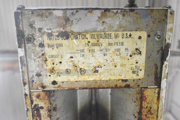 Hatco GRFFB Metal Countertop Heat Lamp. 120 Volts, 1 Phase. Tested and Working! - Image 9 of 10
