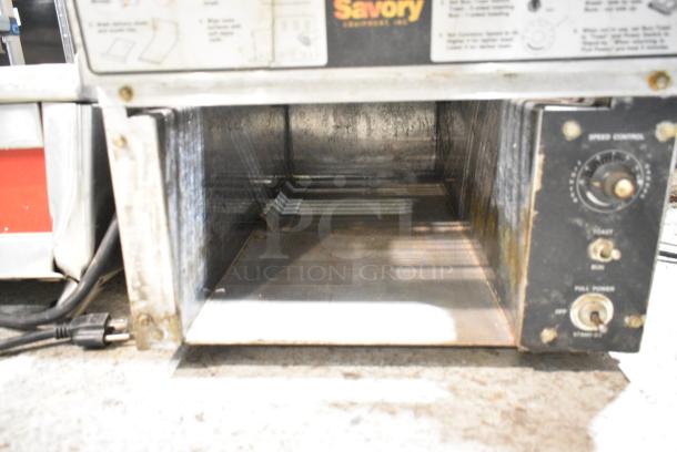 Merco Savory Metal Commercial Countertop Conveyor Toaster Oven. Cannot Test Due To Plug Style - Image 5 of 8