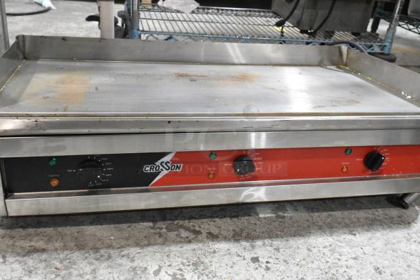 2024 Crosson EG-918C Stainless Steel Commercial Countertop Electric Powered Flat Top Griddle. 240 Volts. - Image 6 of 9