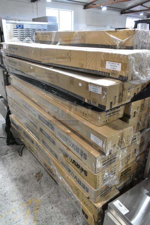 36 BRAND NEW SCRATCH AND DENT! Items Including Avantco 177SW60INCP 60" Strip Warmer with Adjustable Infinite Control and Cord, Avantco 177SW72T 72" High Wattage Strip Warmer with On/Off Toggle Controls, ServIt 423SWI72 72" High Wattage Strip Warmer with Adjustable Infinite Controls. 36 Times Your Bid! - Image 2 of 8