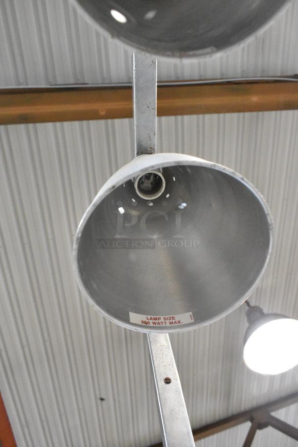 Eagle BW-2-120 Metal Commercial Countertop 2 Head Warming Lamp. 120 Volts, 1 Phase. Tested and Working! - Image 4 of 6