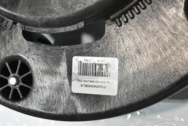 2 Black Round Trash Can Dolly on Commercial Casters. 2 Times Your Bid! - Image 5 of 5