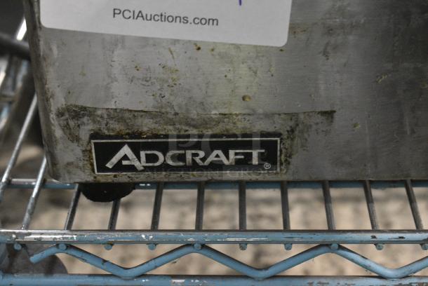 Adcraft DI-6L Metal Countertop Electric Powered Deep Fat Fryer w/ Metal Fry Basket and Lid. 120 Volts, 1 Phase. - Image 2 of 8