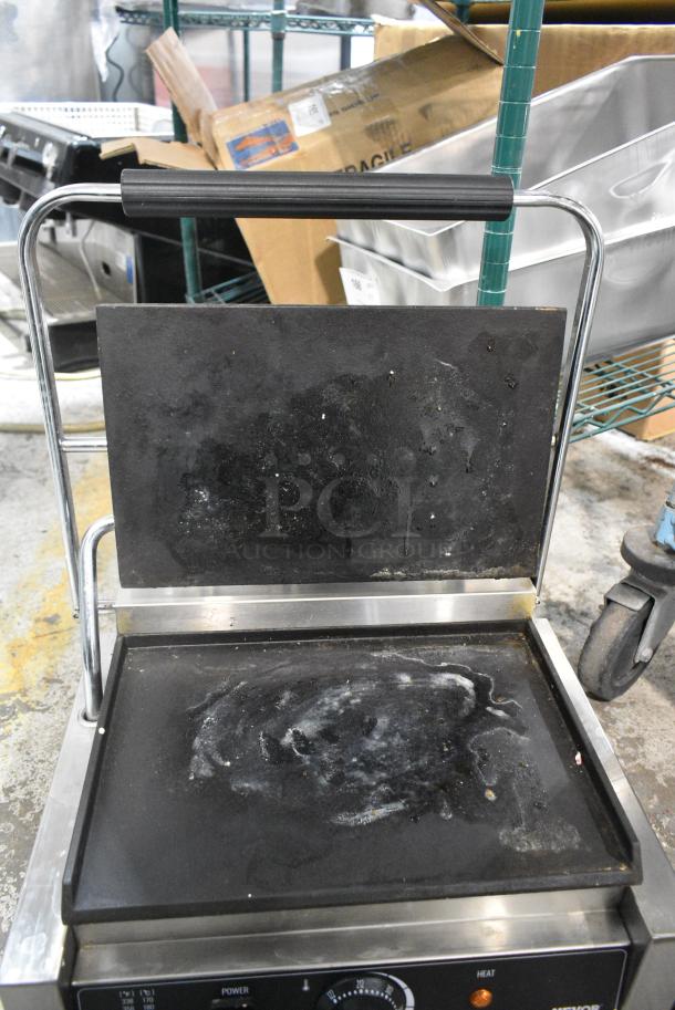 Vevor HT-812 Stainless Steel Commercial Countertop Panini Press. 120 Volts, 1 Phase. Tested and Does Not Power On - Image 4 of 8