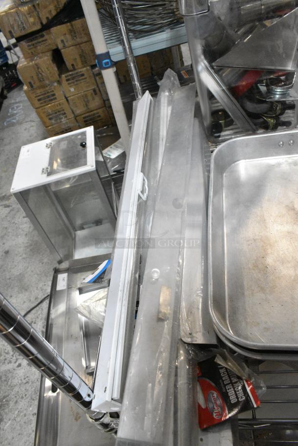 ALL ONE MONEY! Tier Lot of Various Items Including Metal Fry Baskets, Poly Bin and Skillets - Image 7 of 7