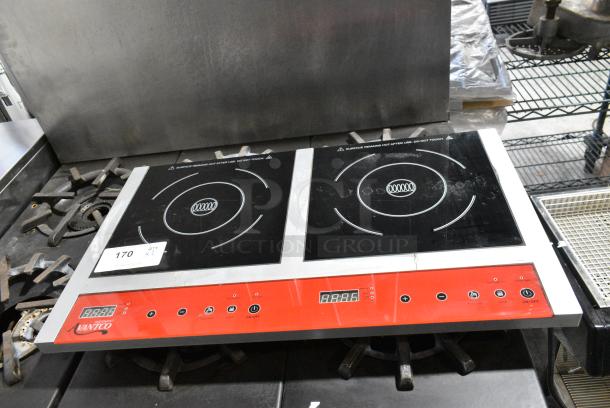 2 Avantco IC18DB Metal Countertop Electric Powered 2 Burner Induction Range. 120 Volts, 1 Phase. 2 Times Your Bid! - Image 1 of 7