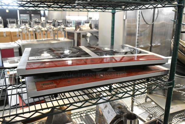2 Avantco IC18DB Metal Countertop Electric Powered 2 Burner Induction Range. 120 Volts, 1 Phase. 2 Times Your Bid! - Image 2 of 7