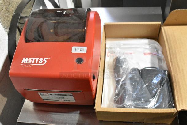 2 Various BRAND NEW SCRATCH AND DENT! Items Including 4 Legs and DayMark Matt85 Label Printer. 2 Times Your Bid! - Image 1 of 10