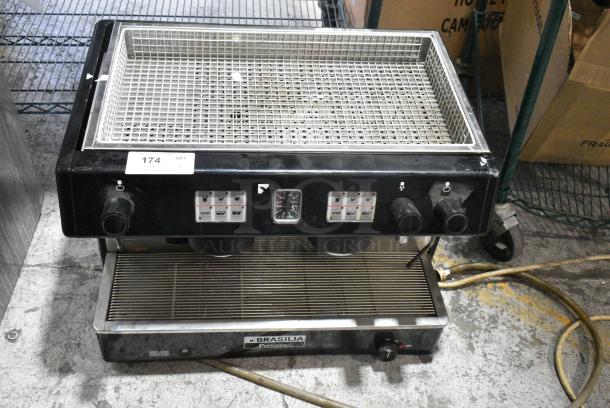 Brasilia Portofino 2 GP/DIG Metal Commercial Countertop 2 Group Espresso Machine. 220 Volts. - Image 1 of 8