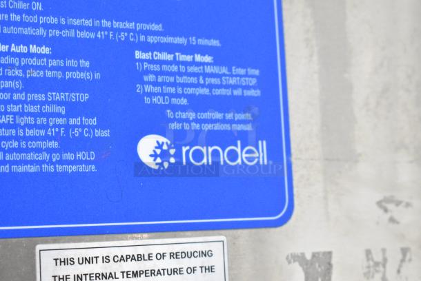 Randell BC-18 Stainless Steel Commercial Blast Chiller w/ 4 Probes. 115/230 Volts, 1 Phase. - Image 2 of 8