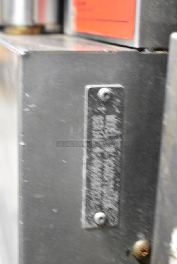 2 Vulcan VC4GD-11D150K Stainless Steel Commercial Natural Gas Powered Full Size Convection Oven w/ View Through Doors, Metal Oven Racks and Thermostatic Controls on Commercial Casters. 2 Times Your Bid! - Image 8 of 9