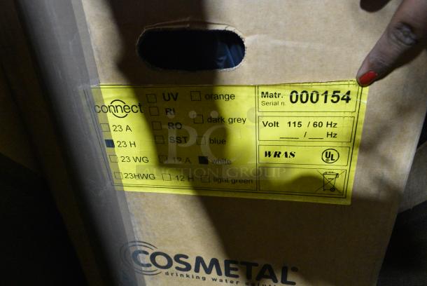 6 BRAND NEW SCRATCH AND DENT! Connect Filtered Point of Use Water Cooler Including 4 Model 23H and 1 Model 23A. Stock Picture Used. 115 Volts, 1 Phase. 6 Times Your Bid! - Image 4 of 8