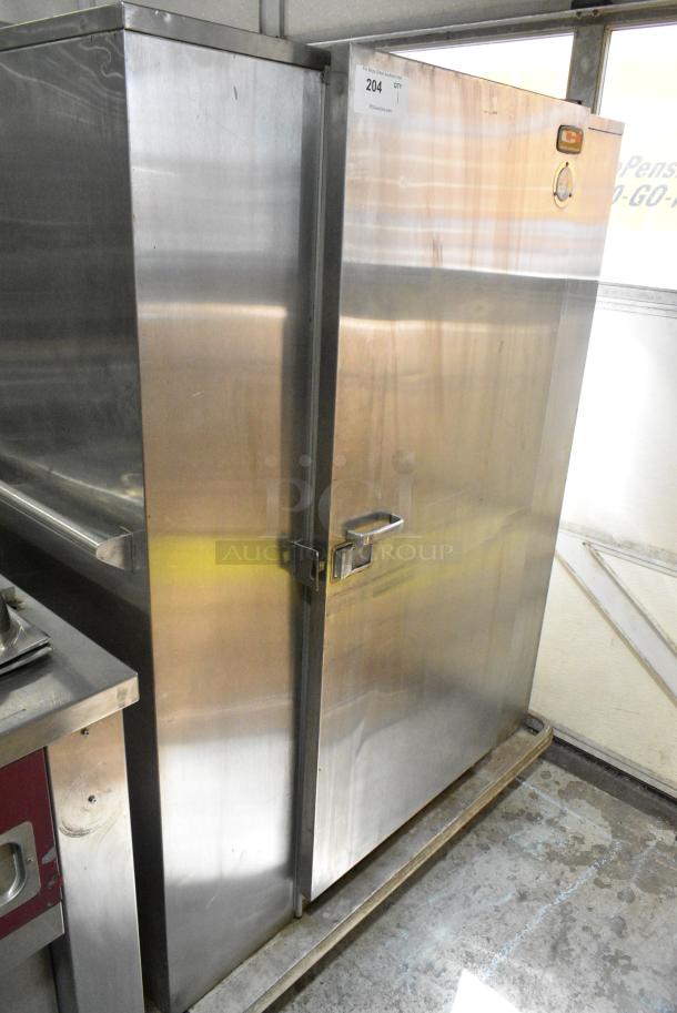 Carter Hoffmann B6120-7 Stainless Steel Commercial Heated Holding Cabinet on Commercial Casters. Cannot Test Due To Missing Power Cord - Image 1 of 9