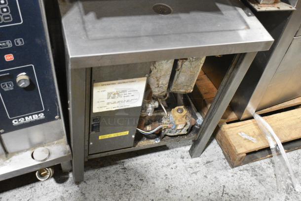 Groen HyPer Steam Stainless Steel Commercial Floor Style Natural Gas Powered 2 Deck Steam Cabinet. - Image 3 of 13