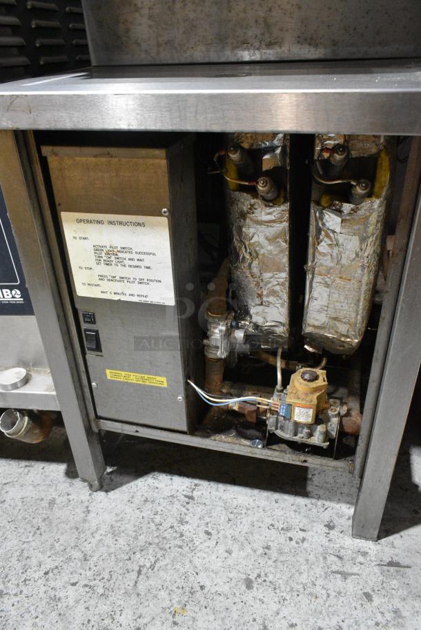 Groen HyPer Steam Stainless Steel Commercial Floor Style Natural Gas Powered 2 Deck Steam Cabinet. - Image 10 of 13