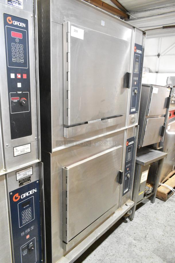 2 Groen CC20-G Stainless Steel Commercial Natural Gas Powered Convection Oven. 90,000BTU.  2 Times Your Bid! - Image 1 of 8