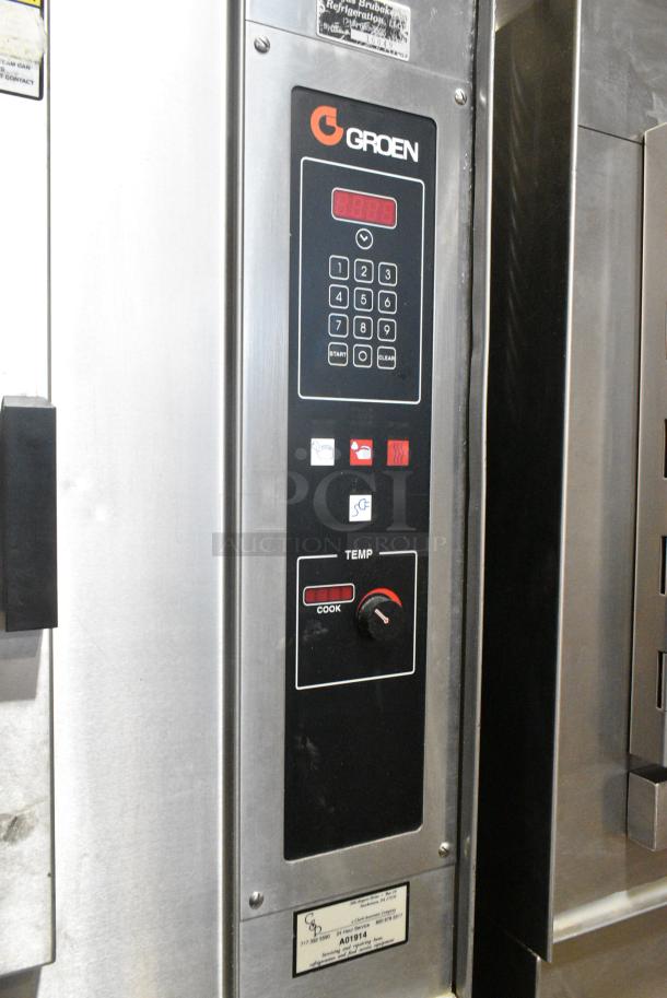 2 Groen CC20-G Stainless Steel Commercial Natural Gas Powered Convection Oven. 90,000 BTU. 2 Times Your Bid! - Image 4 of 8