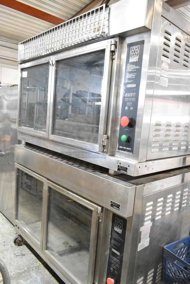 2 Hardt Inferno 2000 Metal Commercial Natural Gas Powered Rotisserie Oven on Commercial Casters. 2 Times Your Bid! - Image 1 of 8