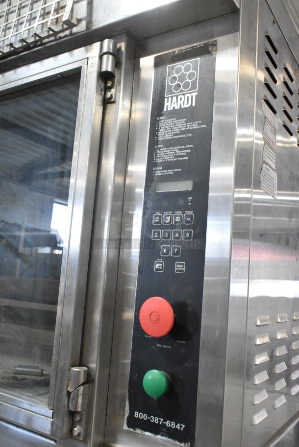 2 Hardt Inferno 2000 Metal Commercial Natural Gas Powered Rotisserie Oven on Commercial Casters. 2 Times Your Bid! - Image 4 of 8