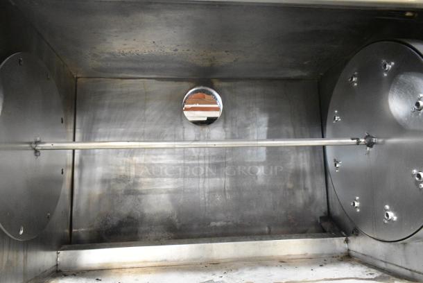 2 Hardt Inferno 2000 Metal Commercial Natural Gas Powered Rotisserie Oven on Commercial Casters. 2 Times Your Bid! - Image 7 of 8