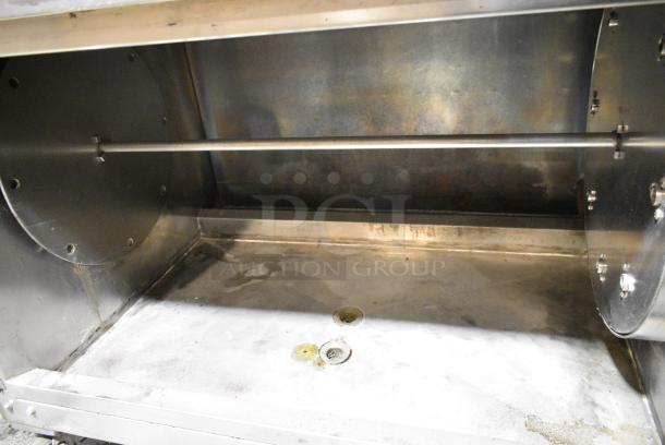2 Hardt Inferno 2000 Metal Commercial Natural Gas Powered Rotisserie Oven on Commercial Casters. 2 Times Your Bid! - Image 8 of 8