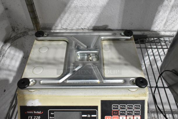 Avery Berkel FX220 Countertop Food Portioning Scale. - Image 5 of 7