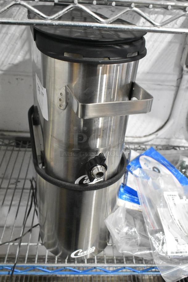 Curtis TCN1510 Stainless Steel Commercial Beverage Holder Dispenser on Stand. - Image 1 of 8