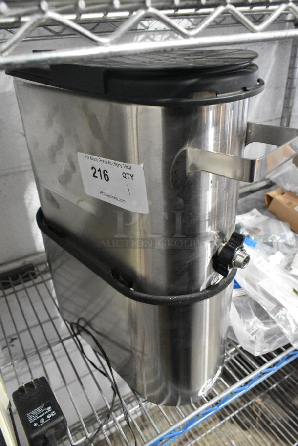 Curtis TCN1510 Stainless Steel Commercial Beverage Holder Dispenser on Stand. - Image 2 of 8