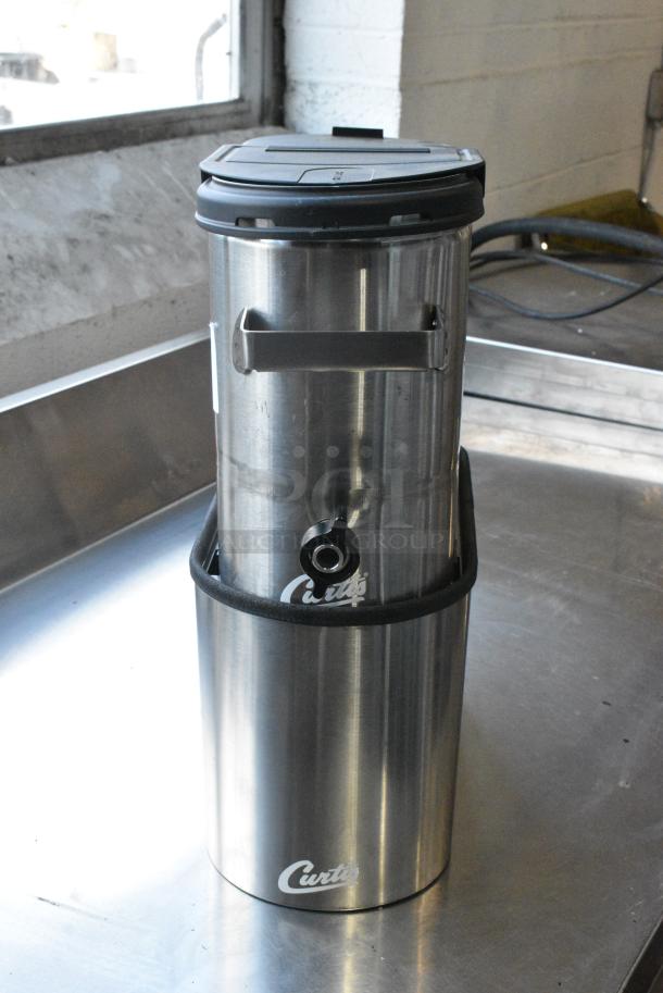 Curtis TCN1510 Stainless Steel Commercial Beverage Holder Dispenser on Stand. - Image 3 of 8