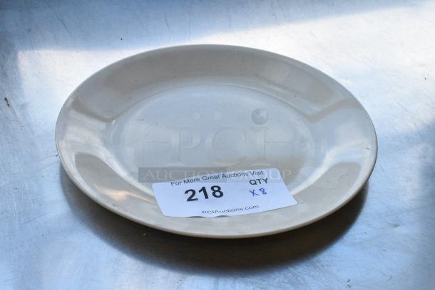 8 Ceramic Plates. 8 Times Your Bid! - Image 5 of 7