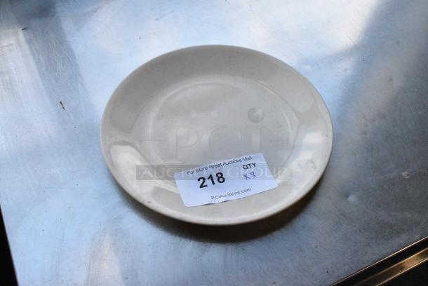 8 Ceramic Plates. 8 Times Your Bid! - Image 6 of 7
