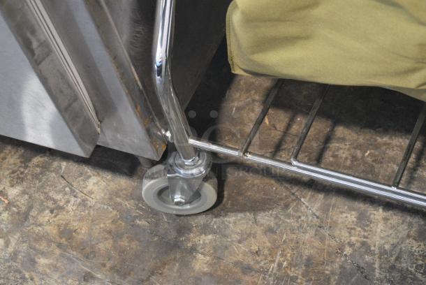 Lavex Metal Laundry Basket on Commercial Casters. - Image 3 of 5
