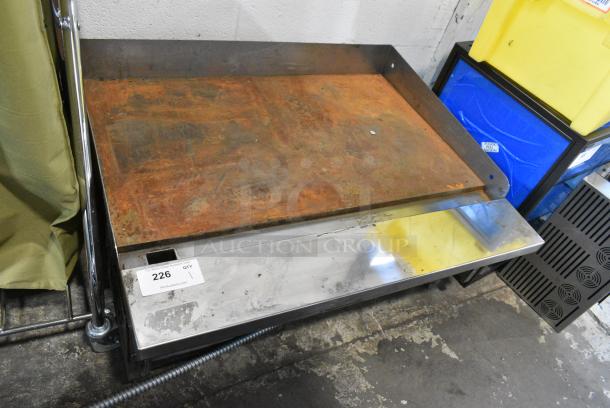 Sierra Stainless Steel Commercial Countertop Natural Gas Powered Flat Top Griddle. - Image 2 of 7