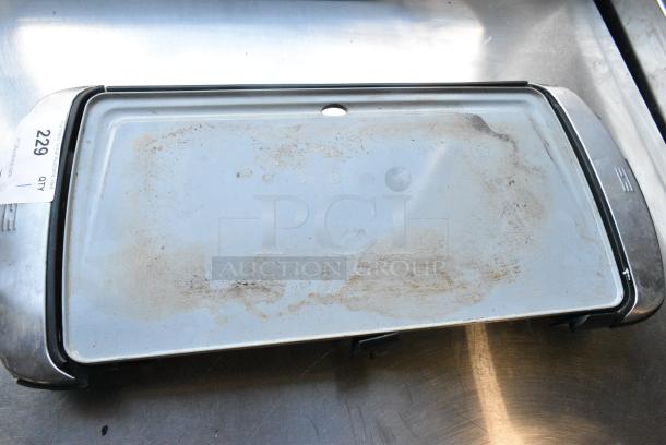 Metal Countertop Electric Griddle. - Image 4 of 5