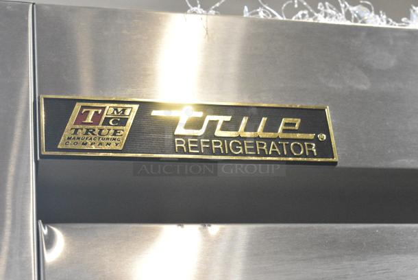 True T-35 Stainless Steel Commercial 2 Door Reach In Cooler w/ Poly Coated Racks. 115 Volts, 1 Phase. Tested and Working! - Image 3 of 7