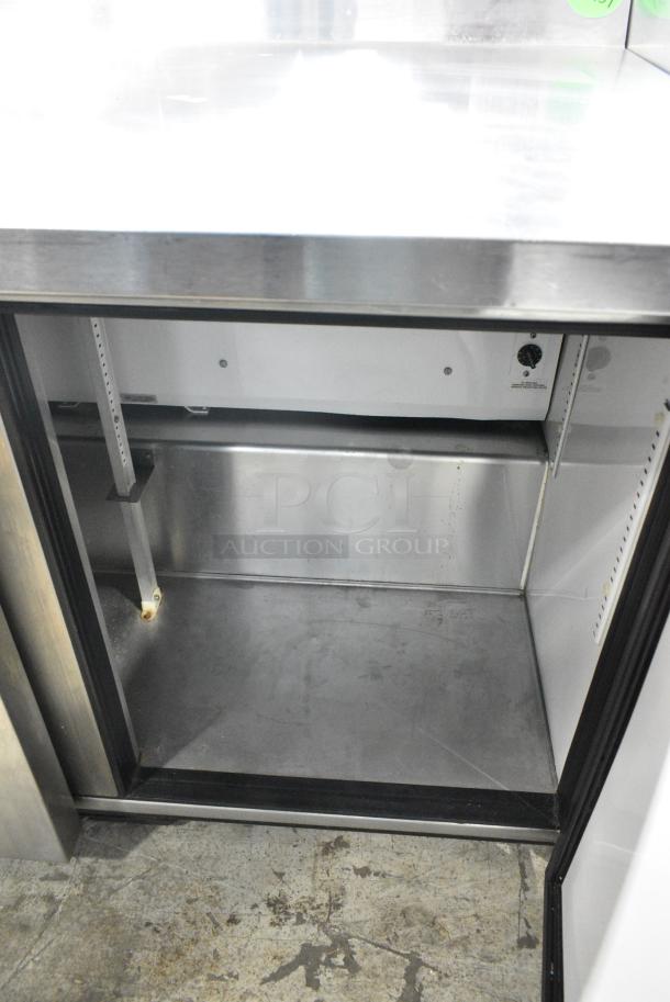 True TWT-48 Stainless Steel Commercial 2 Door Work Top Cooler. 115 Volts, 1 Phase. Tested and Working! - Image 4 of 6