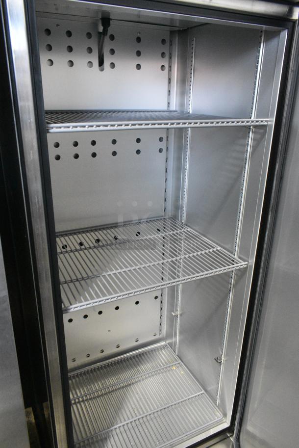 2023 True T-19F-HC Stainless Steel Commercial Single Door Reach In Freezer w/ Poly Coated Racks. 115 Volts, 1 Phase. Tested and Working! - Image 3 of 5