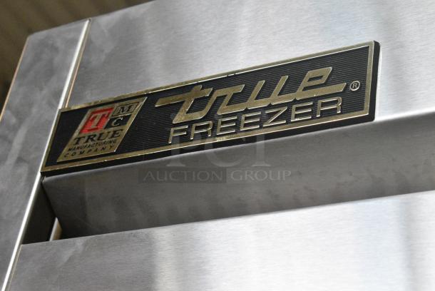 True T-19F Stainless Steel Commercial Single Door Reach In Freezer w/ Poly Coated Racks on Commercial Casters. 115 Volts, 1 Phase. Tested and Working! - Image 3 of 8