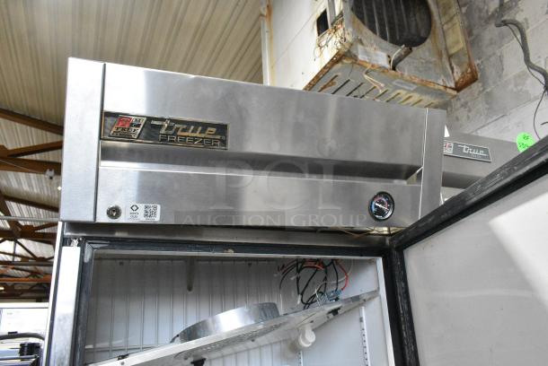 True T-19F Stainless Steel Commercial Single Door Reach In Freezer w/ Poly Coated Racks on Commercial Casters. 115 Volts, 1 Phase. Tested and Working! - Image 5 of 8