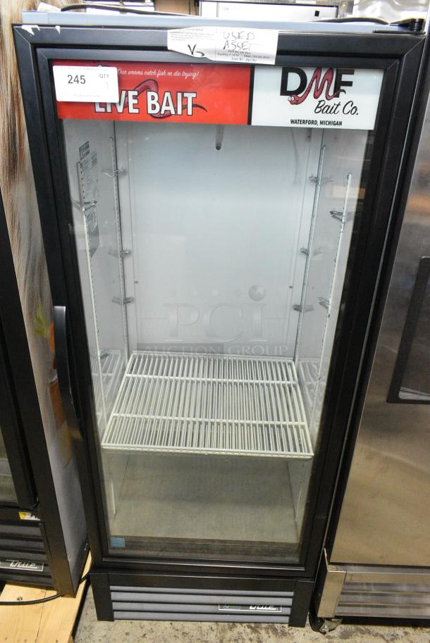 2021 True GDM-12-HC Metal Commercial Single Door Reach In Cooler Merchandiser. 115 Volts, 1 Phase. Tested and Powers On But Does Not Get Cold - Image 1 of 5
