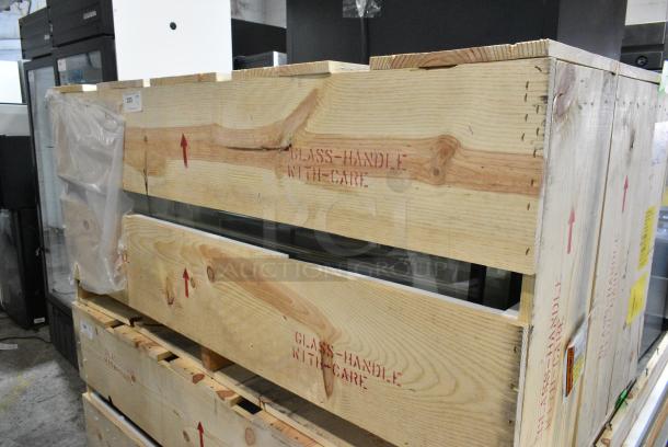 10 BRAND NEW IN CRATE!  VSTE 23-1/8"x60" Glass Doors. 10 Times Your Bid! - Image 2 of 5