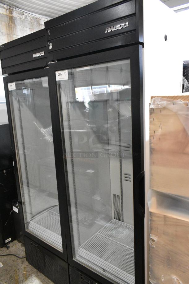 2019 Habco SE18 Metal Commercial Single Door Reach In Cooler Merchandiser. 115 Volts, 1 Phase. Tested and Working! - Image 1 of 6