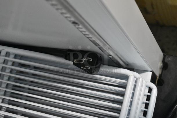 2019 Habco SE18 Metal Commercial Single Door Reach In Cooler Merchandiser. 115 Volts, 1 Phase. Tested and Working! - Image 4 of 6