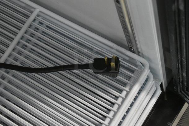 2019 Habco SE18 Metal Commercial Single Door Reach In Cooler Merchandiser. 115 Volts, 1 Phase. Tested and Working! - Image 4 of 6