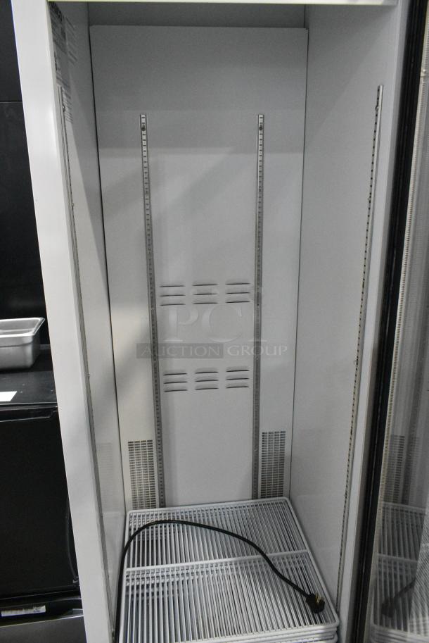 2019 Habco SE18 Metal Commercial Single Door Reach In Cooler Merchandiser. 115 Volts, 1 Phase. Tested and Working! - Image 5 of 6