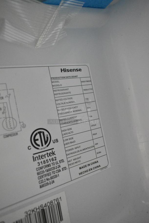 Hisense WMS017M6XVE Mini Cooler. 115 Volts, 1 Phase. Tested and Working! - Image 7 of 7