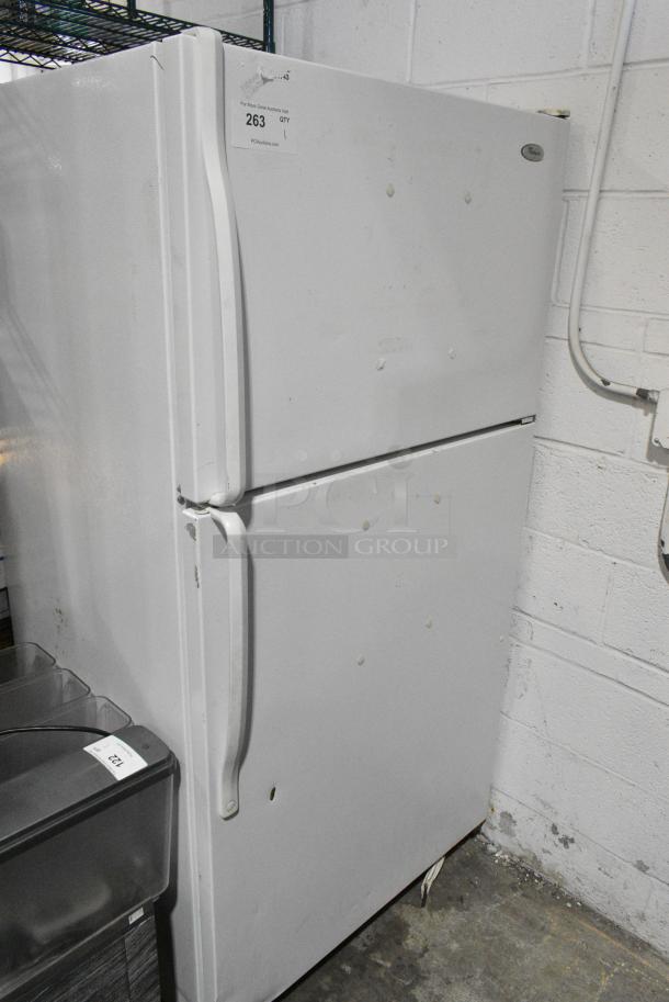 Whirlpool ET1MHKXMQ06 Cooler w/ Freezer. 115 Volts, 1 Phase. Tested and Powers On But Does Not Get Cold - Image 1 of 7