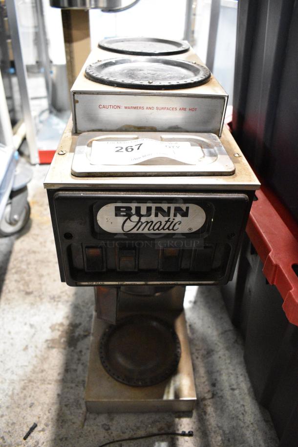 Bunn Stainless Steel Commercial 3 Burner Coffee Machine. 120 Volts, 1 Phase. - Image 1 of 9