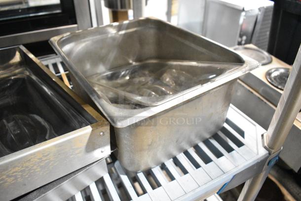 ALL ONE MONEY! Lot of Various Items Including Stainless Steel Bin, Glassware - Image 4 of 4